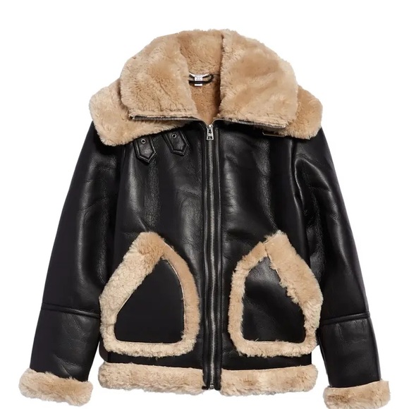 Faux Fur Shearling Jacket - Picture 3 of 3